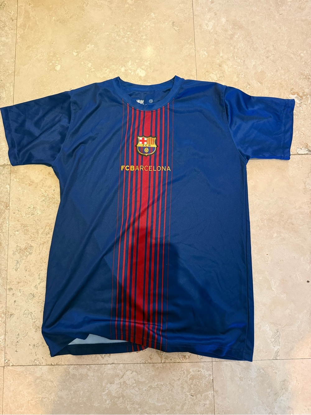 FC Barcelona Navy & Red Football Jersey